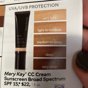 Mary Kay CC cream in DEEP